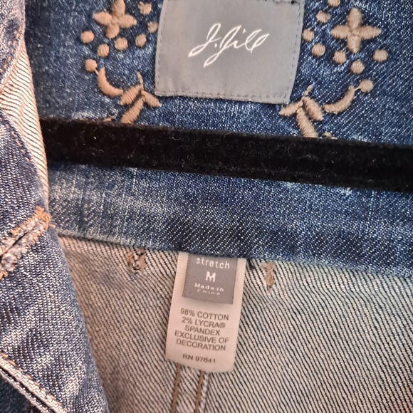 J. Jill denim jacket - Picture 3 of 3